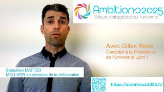 Pourquoi Soutenir Ambitions2025?