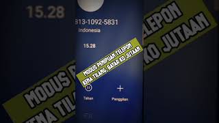 Ngerjain Penipuan Telepon, Ngaku Teman Dekat Kena Tilang Part 7