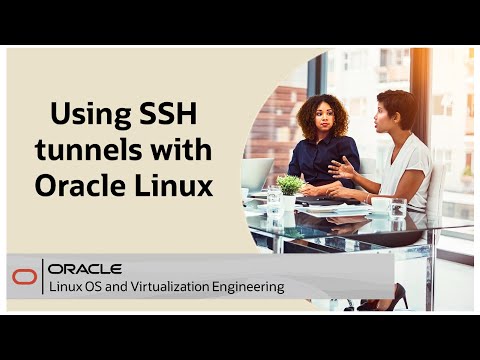 Using SSH tunnels with Oracle Linux 8