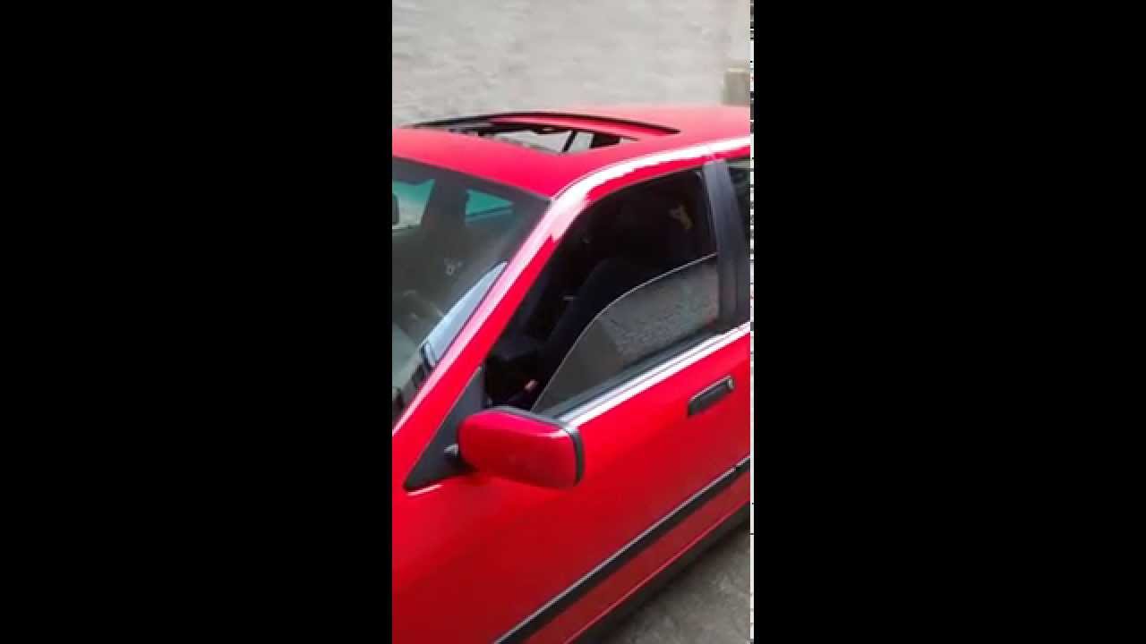 Domykanie szyb z pilota BMW E36 YouTube