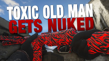 I DROPPED 200 KILLS ON A TOXIC OLD MAN...      COD WW2