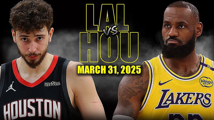 Los Angeles Lakers vs Houston Rockets Full Game Highlights - March 31, 2025 | NBA Regular Season