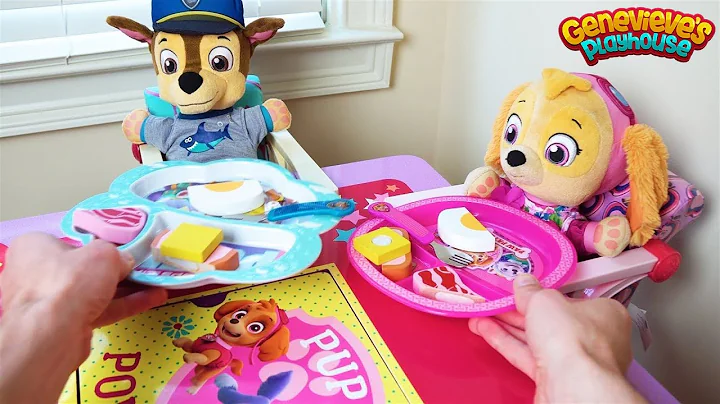 Paw Patrol's Skye, Chase, Marshall, and Rubble Bes...