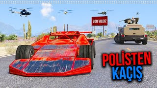 Örümcek Rampa Araba ile 200 Yıldızda Polisten Kaçıyor | Örümcek Abi ile GTA 5 screenshot 3