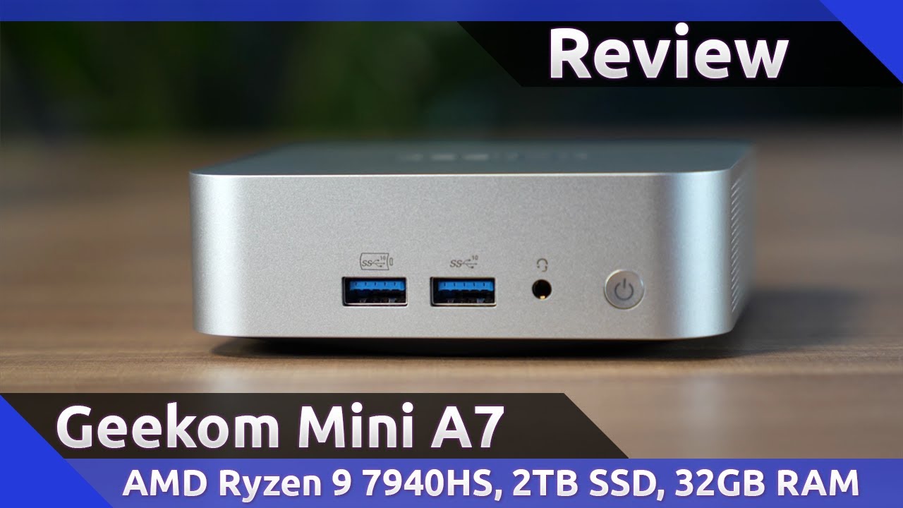 ミニPC GEEKOM A7 Ryzen 9 7940HS 2TBSSD miniPC GEEKOM AX7 Pro Mini PC AMD Ryzen™ 9 7940HS - GEEKOM