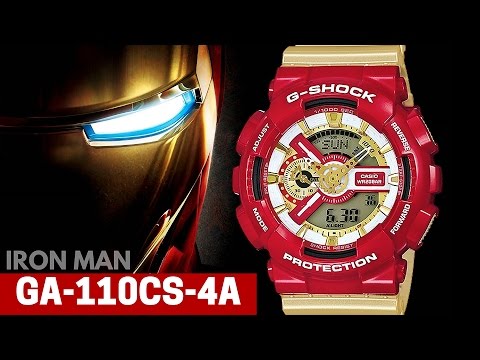 CASIO G-Shock IronMan GA-110CS-4A Crazy Colors Limited Model