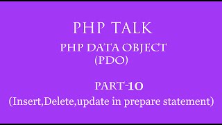 Celebrity PDO(Php Data Object) in hindi part-10(Insert,delete,update  in prepare statement) Net Worth