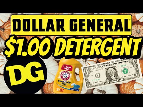 ‼️$1.00 DETERGENT‼️RUN TO DOLLAR GENERAL‼️INCREDIBLE NEW COUPONS AND CASH BACK‼️ #dollargeneral