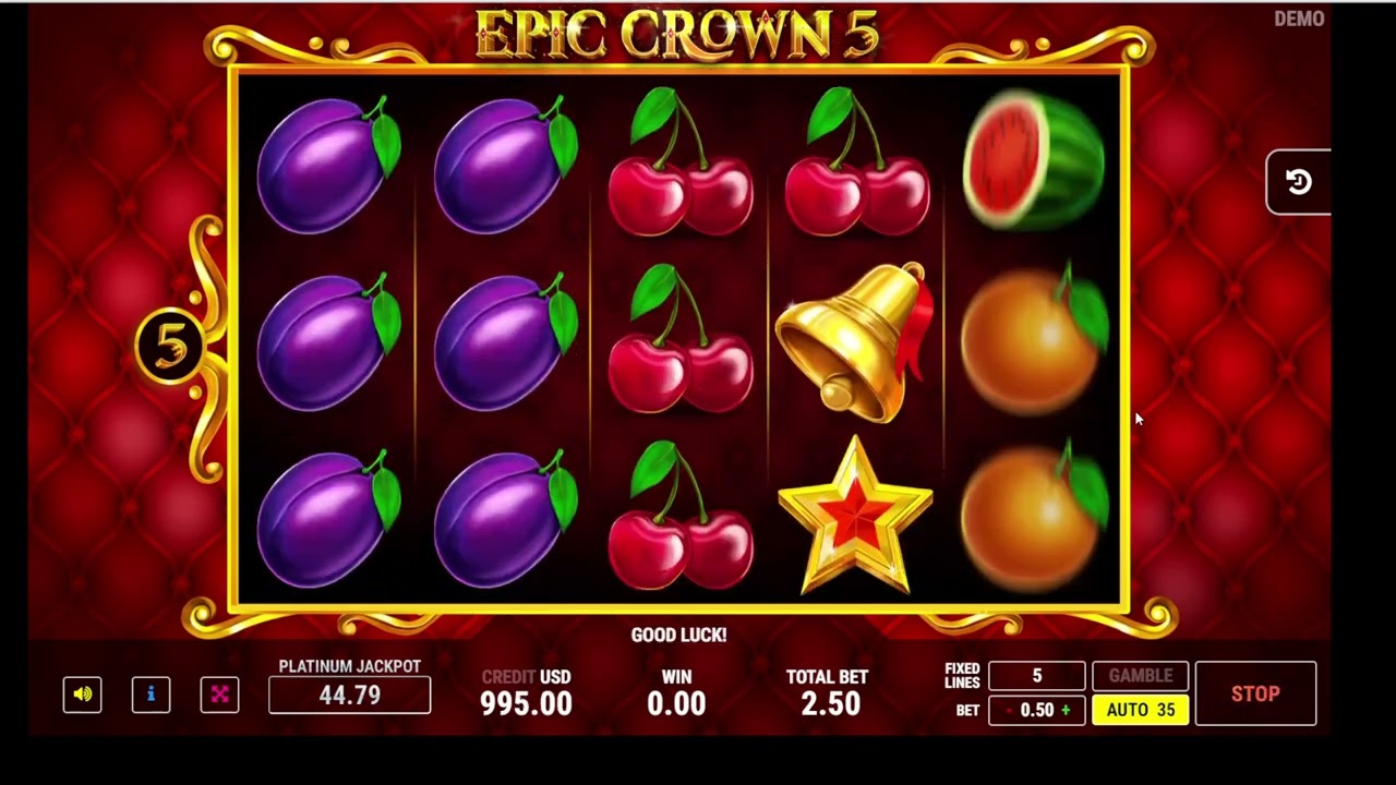 epic crown 5 100spin