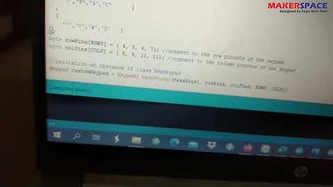Arduino Projects: How to use Keypad 4x4 and Arduino Uno to show the value on Serial.