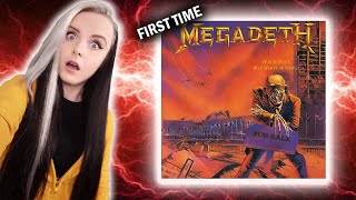 FIRST TIME listening to MEGADETH "Peace Sells" REACTION