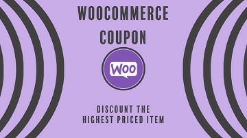 WooCommerce Discount the Highest Priced Cart Item by a percent