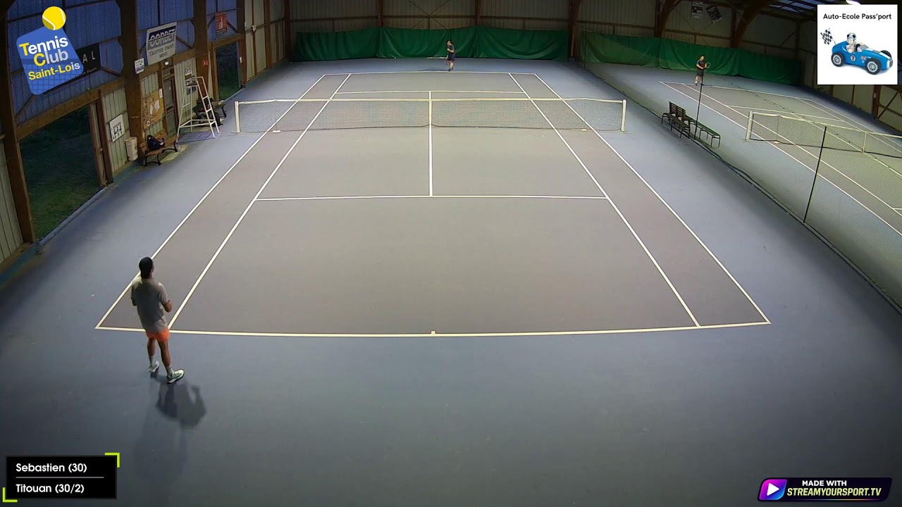 Court 4 : Sebastien (30) 🆚 Titouan (30/2)