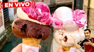 🍦🍨 Cómo hacer helados caseros SIN MÁQUINA y con solo 3 ingredientes EN VIVO y EN DIRECTO