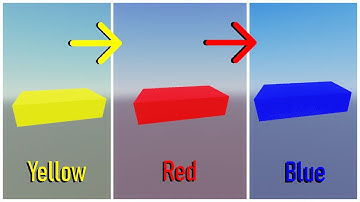 (Obsolete and very bad) How To Create Rainbow/Color Changing Blocks - Roblox Studio