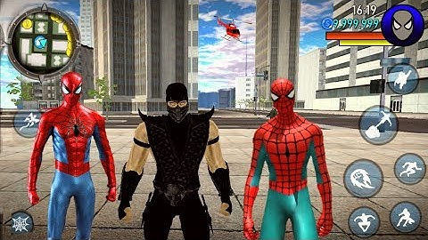 power spider 2🕷SCORPY NINJA 🥷City Part #16 - New Update.Android Games.