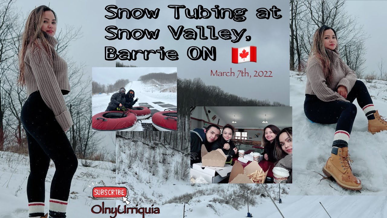 Snow Tubing at Snow Valley Barrie Ontario Life in Canada 🇨🇦 Snowtubing snowvalley Winter