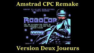 #RoboCop #Classic - Un #remake de #Robocop sur #Amstrad #CPC en mode deux joueurs