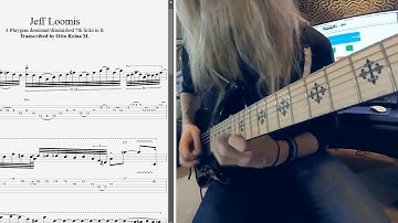 Jeff Loomis - INSANE use of the PHRYGIAN DOMINANT mode and diminished 7th arpeggios
