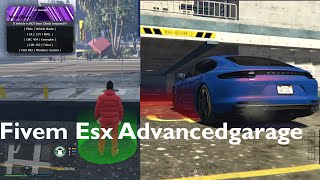 Gta V FiveM Esx Advancedgarage