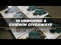 Gviewin cases unboxing  giveaways