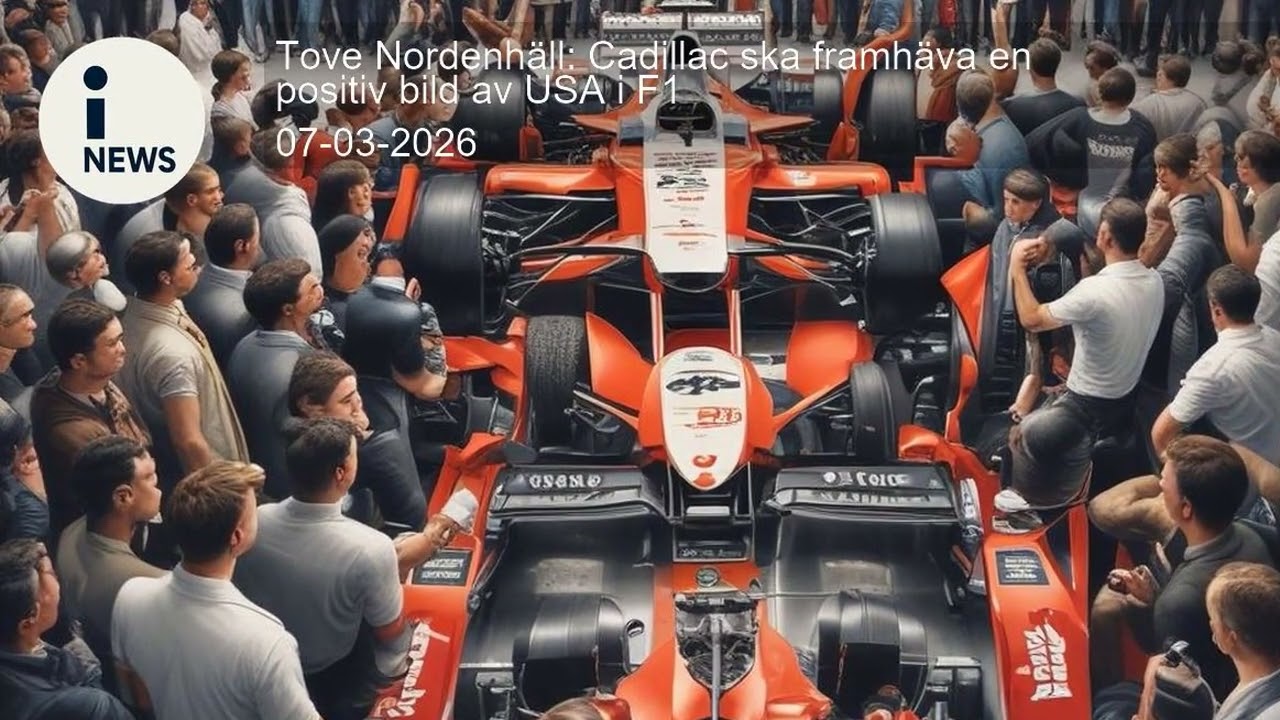 Tove Nordenhäll: Cadillac ska framhäva en positiv bild av USA i F1