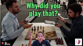 "Why did you play that move?" | Nakamura vs Kevlishvili | Qatar Masters 2023 | Commentary by Sagar