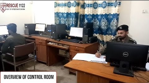 How Does Rescue 1122 Control Room Works When Anyone Dial 1122