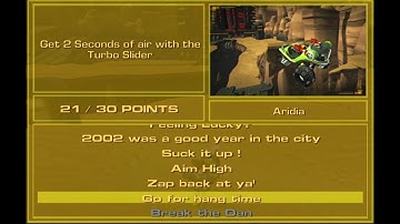 Ratchet and Clank 3 Up Your Arsenal Skill Point Planet Aridia Go for hang time