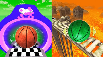 🏀🌈Rollance Adventure Balls Vs Reverse Video SpeedRun Gameplay | ROLLANCE Game #179