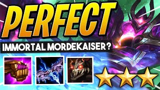 My PERFECT MORDEKAISER never died this game... | TFT Galaxies | Teamfight Tactics Set 3 | LoL