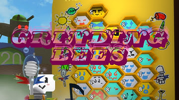Grinding bees in bee swarm simulator day 6 of playing!