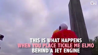Elmo Vs. The Jet Engine Gineersnow