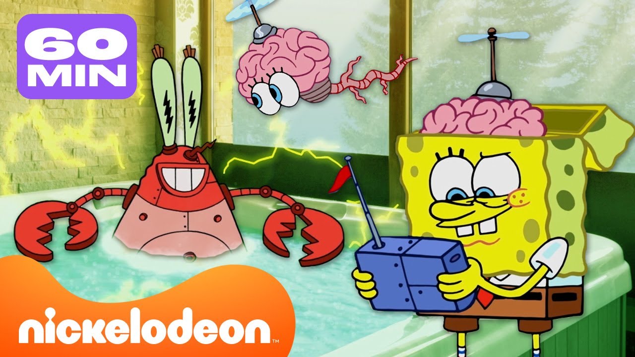 90 MINUTES des meilleures inventions de Bob l'éponge 🤖 | Bob l'éponge | Nickelodeon France