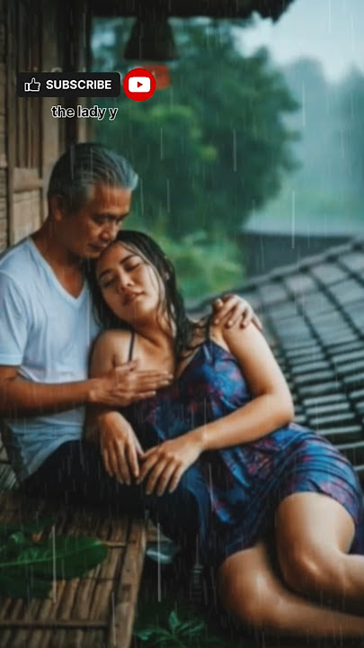 ASMR Rain - Beautiful moment in the river 🌧️ #rintiksejuk #rain #asmr