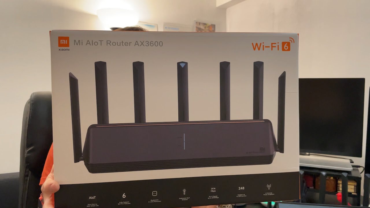 Xiaomi Mi Aiot Router Ax3600 Black