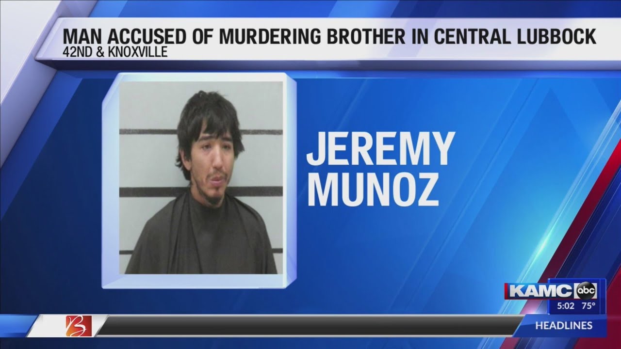 Man accused of murdering brother in Central Lubbock - YouTube