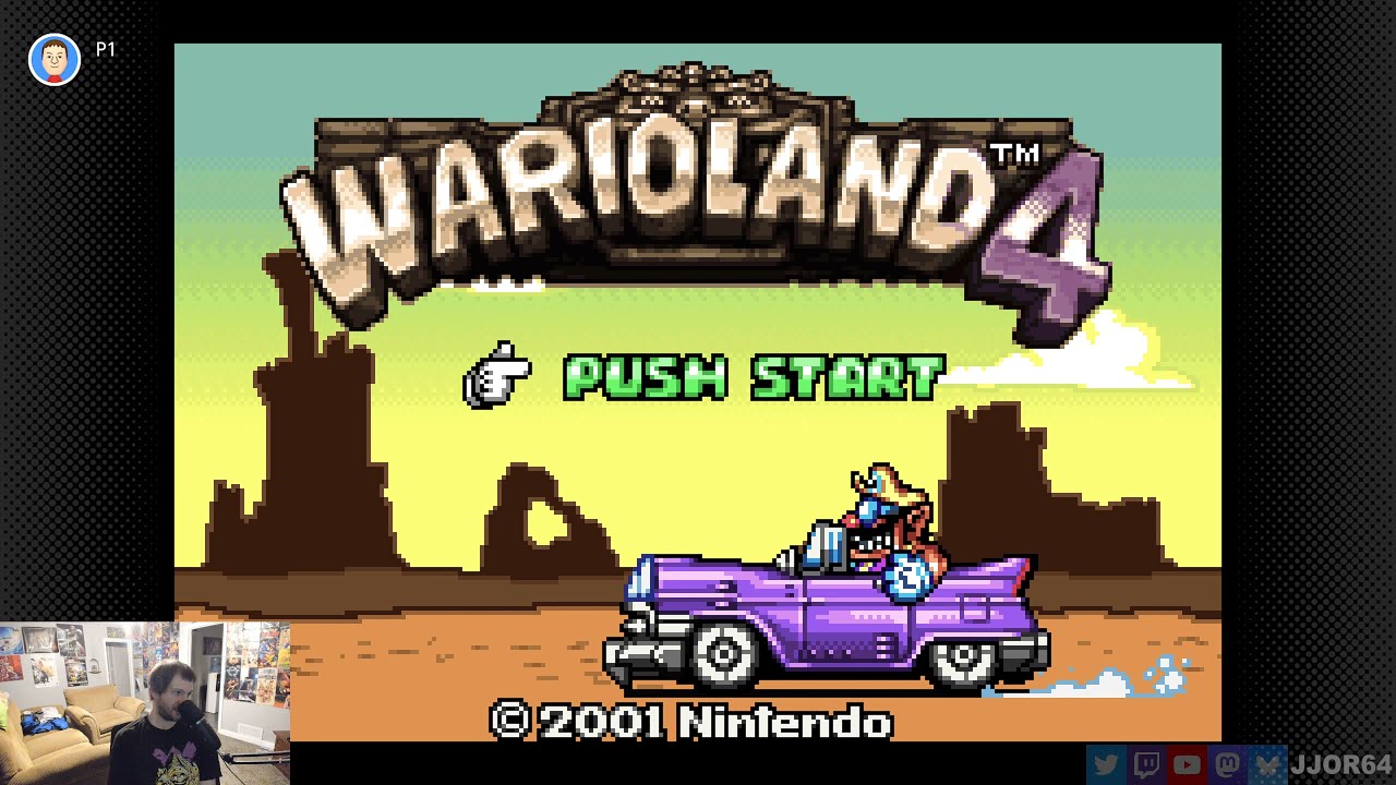 Wario Land 4 (GBA) - Part 1 - JJOR64 plays Game Boy Advance on
