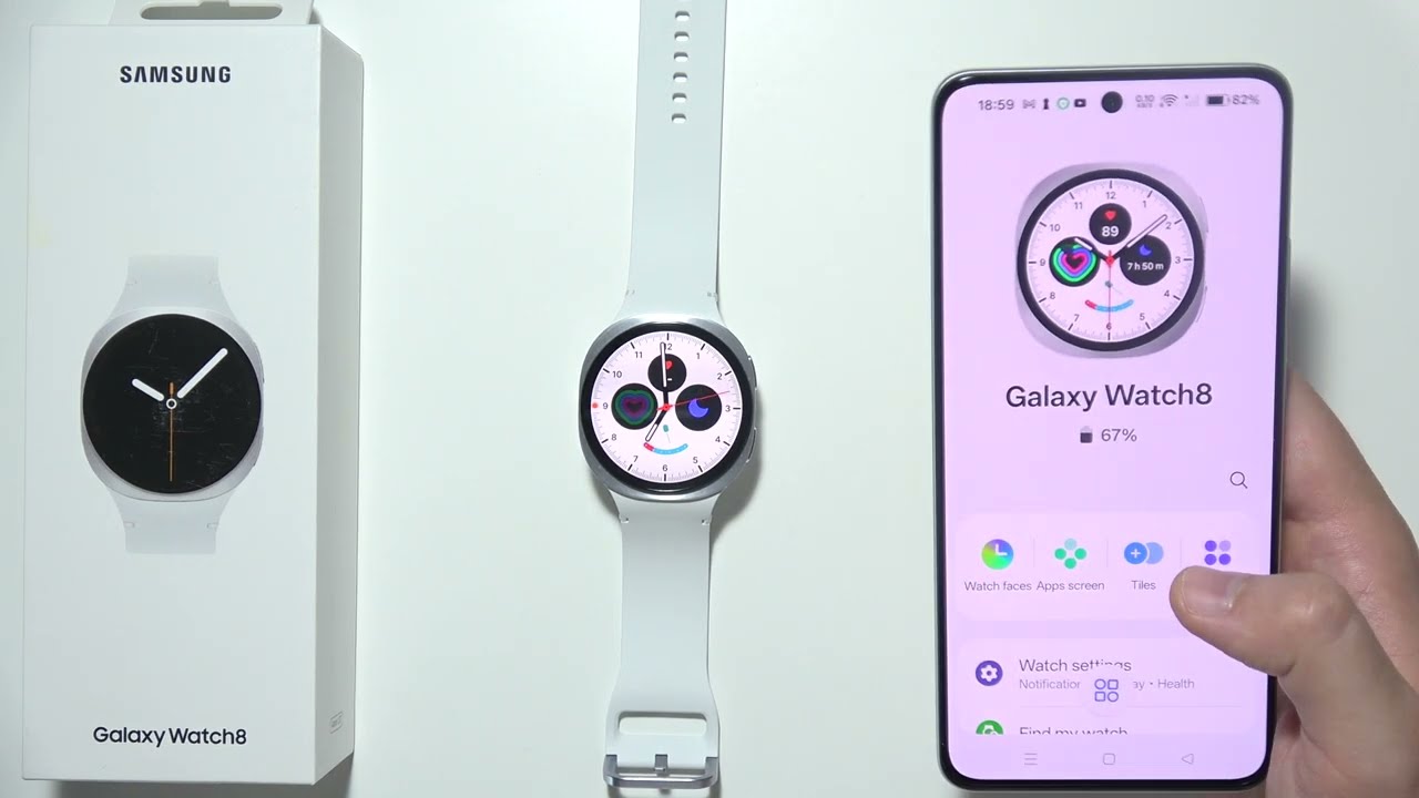 SAMSUNG Galaxy Watch 8: How to Turn On/Off Always On Display