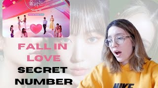 SECRET NUMBER Fall In Love OST Reaction sad or happy ? 