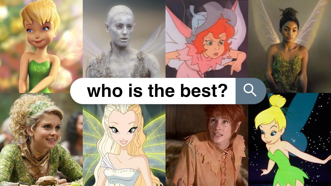 ranking 10 different versions of tinker bell ⏰🧚🏻✨
