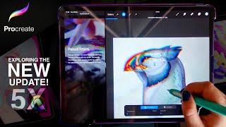 Exploring the NEW Procreate 5X update! Good or bad? by Dina Norlund 15,450 views 3 years ago 21 minutes