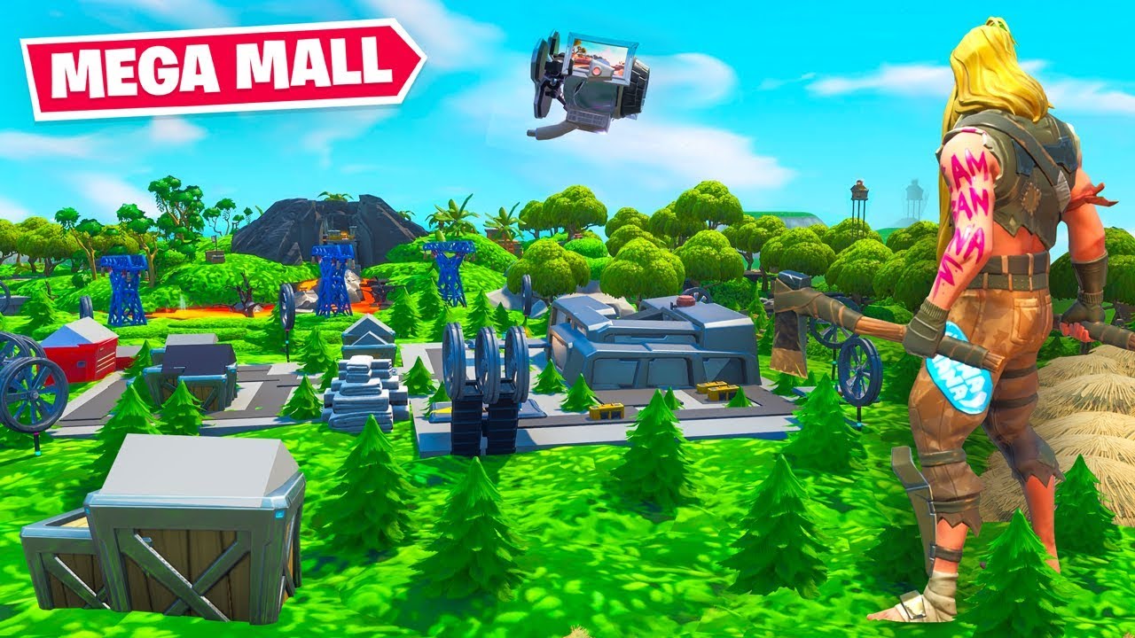 Fortnite S9 But The Map Is Tiny