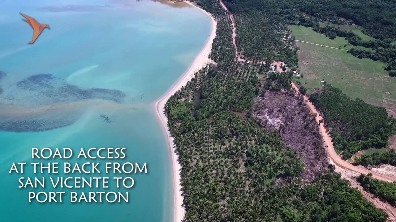 Transfer de van Port Barton para San Vicente