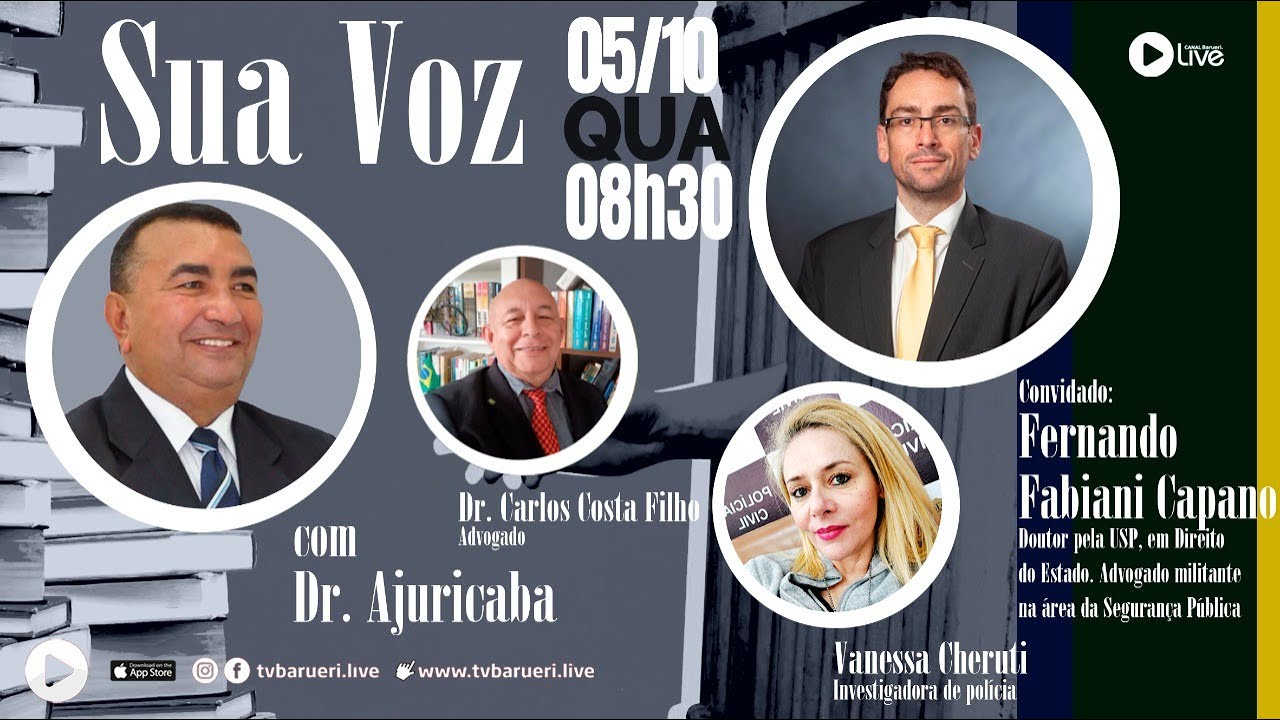 Doutor Fernando Fabiani | Sua Voz Com Dr. Ajuricaba – 05/10