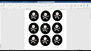 How to design stickers in microsoft word screenshot 3