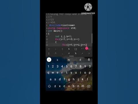 C++ for loop pattern 1 23 456 #shorts #youtubeshorts #shortvideo - YouTube