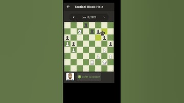 Chess.com puzzle 1/19/2023