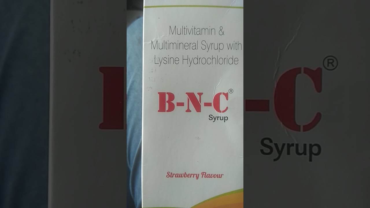 B-N-C Syrup 