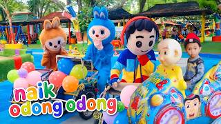 LAGU NAIK ODONG ODONG LAMPU CANTIK Feat BADUT LUCU TERBARU 🎠 LAGU ANAK INDONESIA